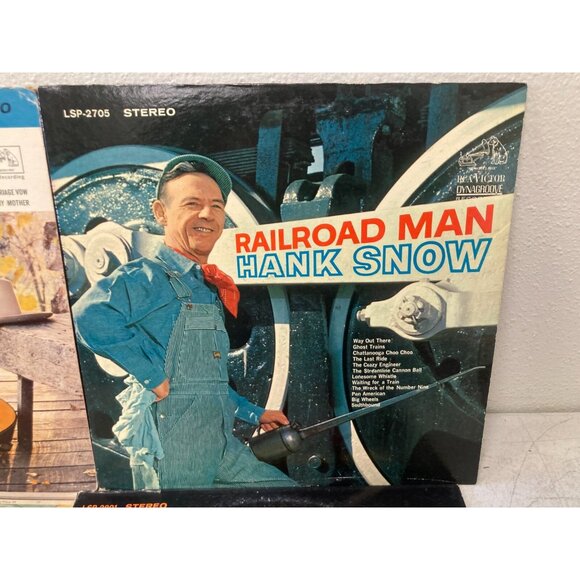Lot of 6 Vintage Hank Snow Vinyl LP Records - Classic Country Album Bundle - Picture 5 of 14